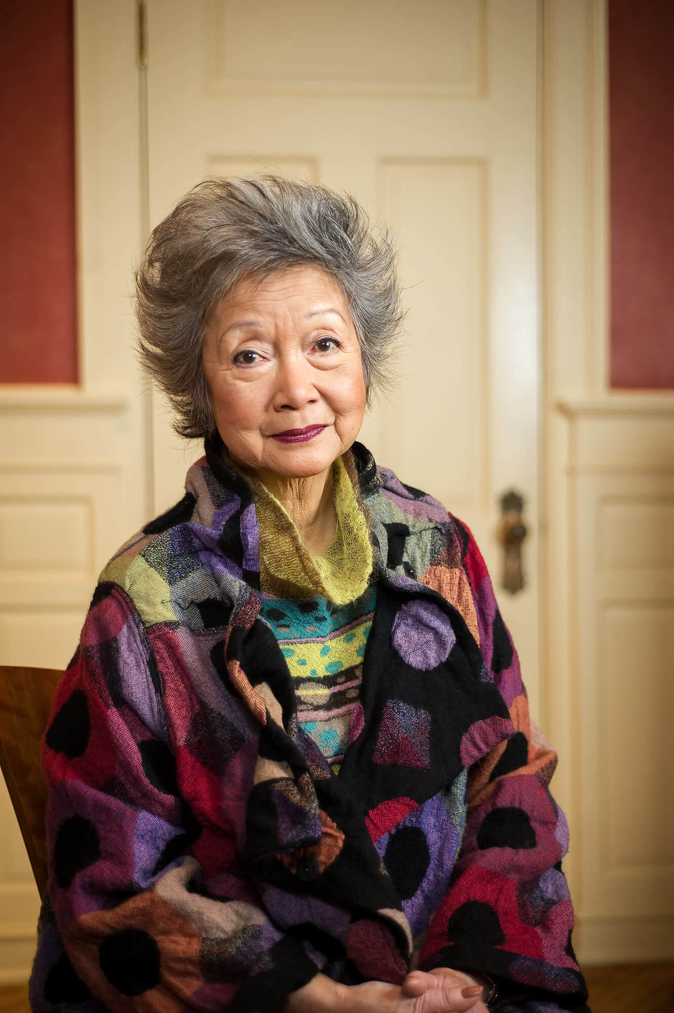 Portrait of former Governor General of Canada Adrienne Clarkson by Nick Perry